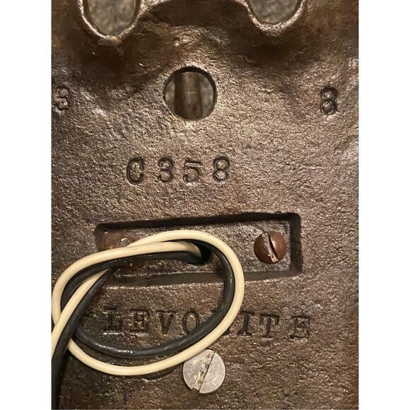 Vintage Gothic Iron Two Armed Wall Sconce - Picture 5 of 5